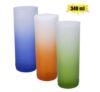 Tumbler glass 340ml zombie frosted w/clr