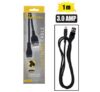 Usb cable lightning 3.0 amp 1m