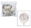 Balloons helium 1pc design white f-01