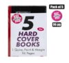 Book hard-cover a4 96-page 1-quire 5pk