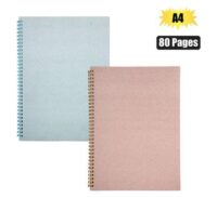 Novelty notebook glitter a4 spiral 80pg