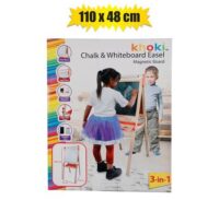 Board black/dry wipe easel 110x48cm