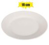 Whiteware side-plate 19cm