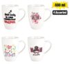 Mug occasions mom barrel 400ml asstd