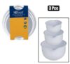 Mixing bowls set plastic 1.5l/2l/2.5l
