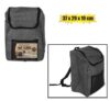 Cooler bag backpack denim 37x29x19cm