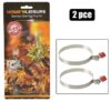 Egg-rings s/s 2pce h&l