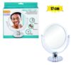 Mirror standing pl swivel 17cm round
