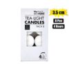 Candle tea-light white 3.5cm box-8