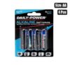 Batteries alkaline size:aa / lr6 4pce
