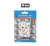 Cable-clips p/saddle rnd 10mm 40x znth