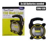 Torch/working light cob/led (3xaa)