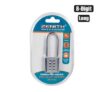 Padlock combo 35mm 8-digit long zenith