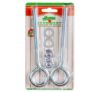 Eye-bolt+nut galv 150 x10.0mm 2pce