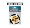 Windscreen license disc holder