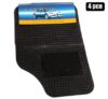 Car mat set rubber 4pce back+front