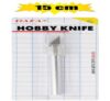 Knife hobby 15cm + blade blister