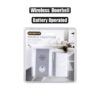 Wireless doorbell with 16 melodies b/o