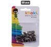 Stationery thumb tacks metal 60pc