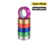 Gift ribbon pastel 1.8x910cm asstd cols