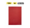 Art+craft a4 glitter board 230gsm red