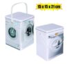 Storage tin washing machine 15x15x21cm