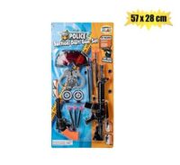 Gun rifle suction dart set 11pc 57x28cm
