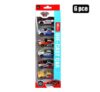 Die cast set racers 6.5cm each 6pc