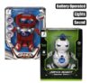 Battery operated robot red 22cm