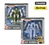 Boys playset transform sky robot 23x21cm