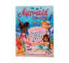 Book colouring mermaid crystal sticker