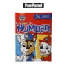 Book colour by number paw patrol