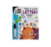Book educational wipe clean small letter